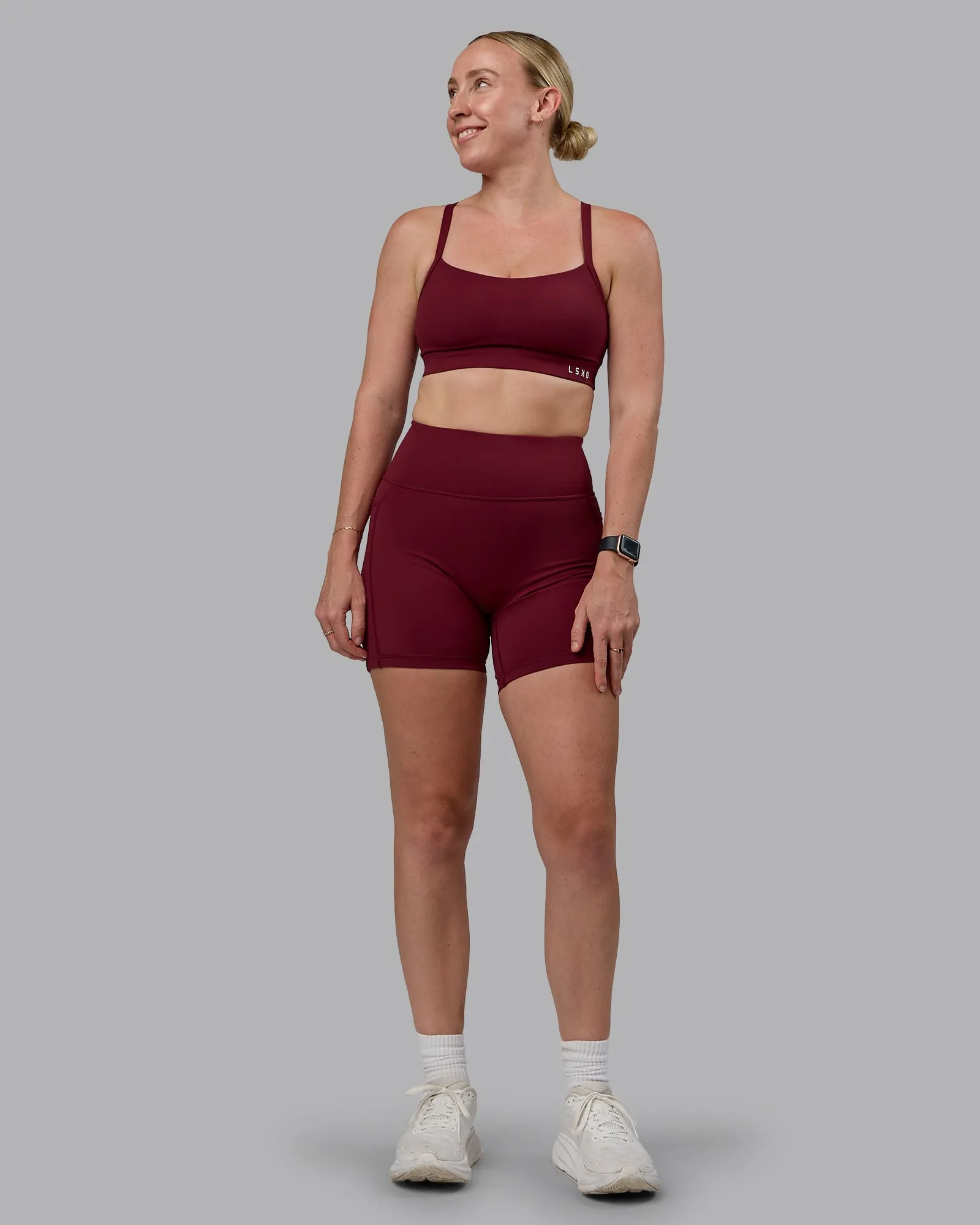 Momentum Sports Bra D/DD/E - Cordovan