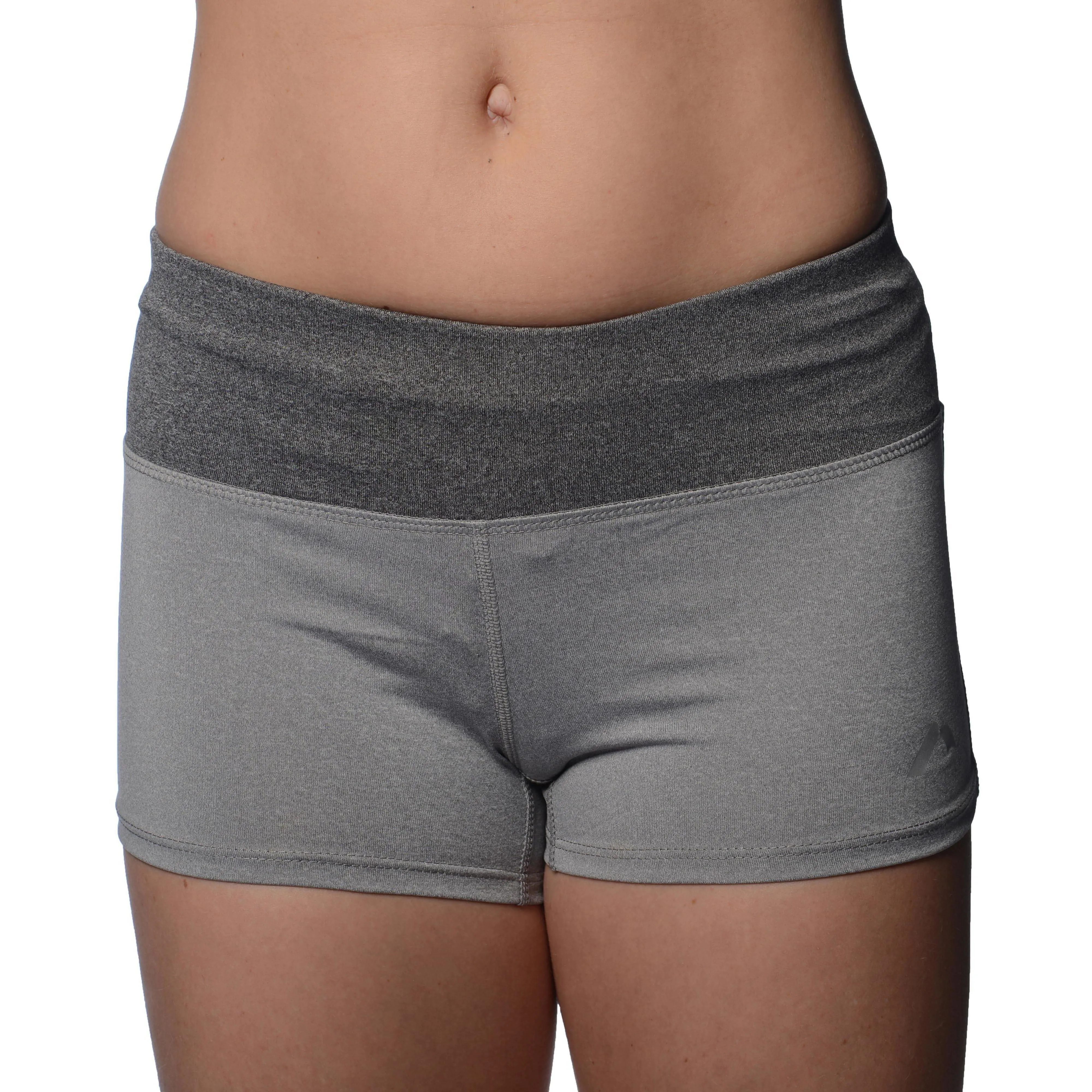 More Mile Marl 3 Inch Womens Running Shorts - Grey