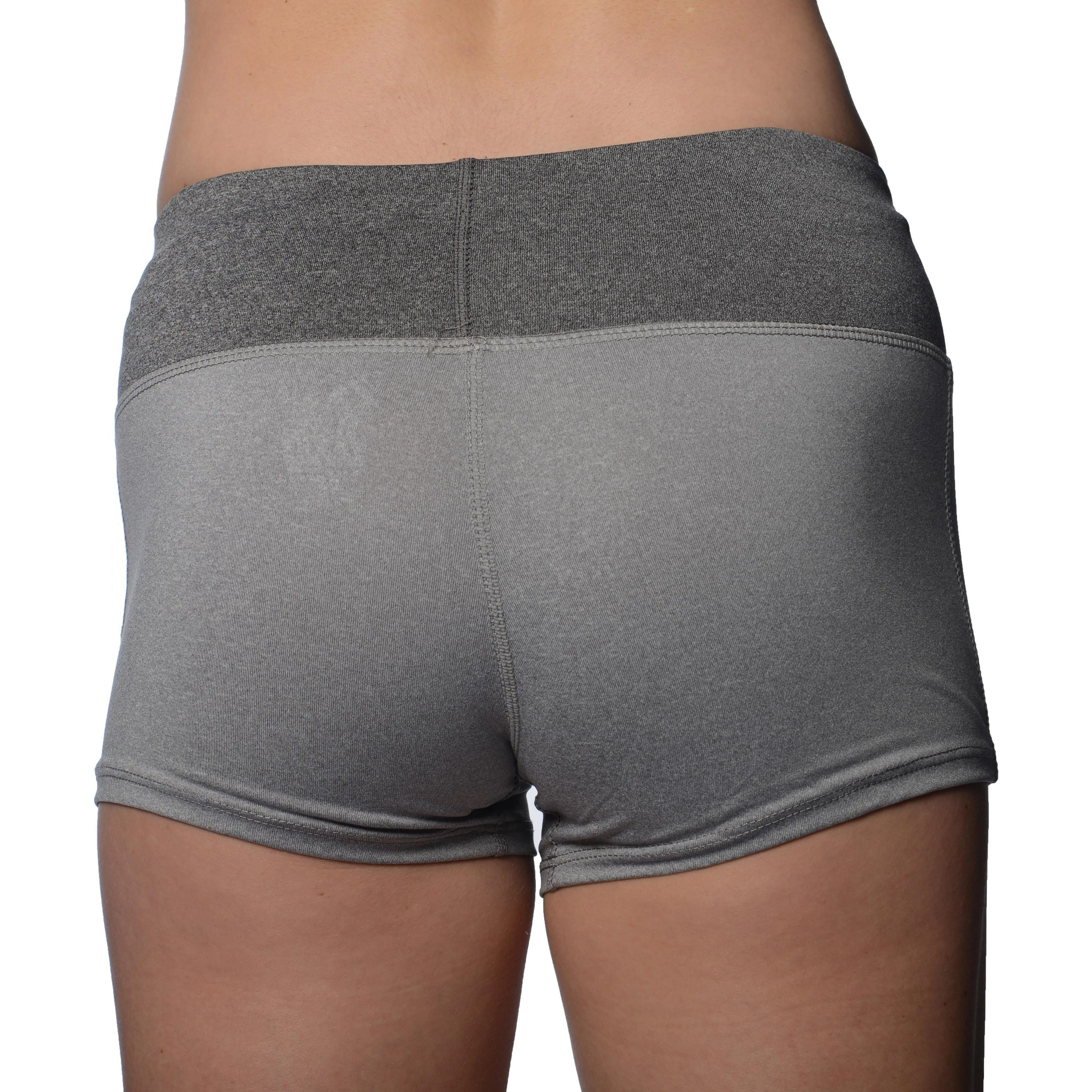 More Mile Marl 3 Inch Womens Running Shorts - Grey