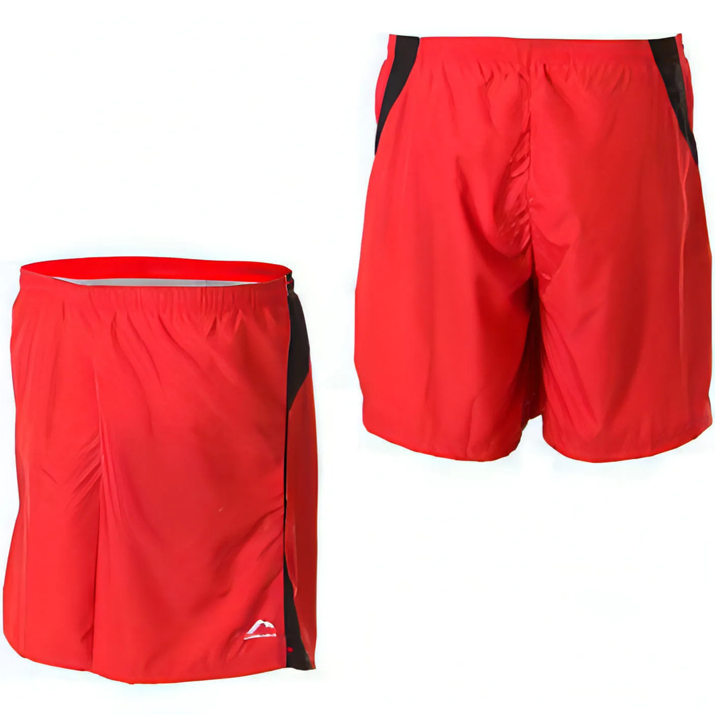 More Mile Zorbo 7 Inch Baggy Mens Running Shorts - Red