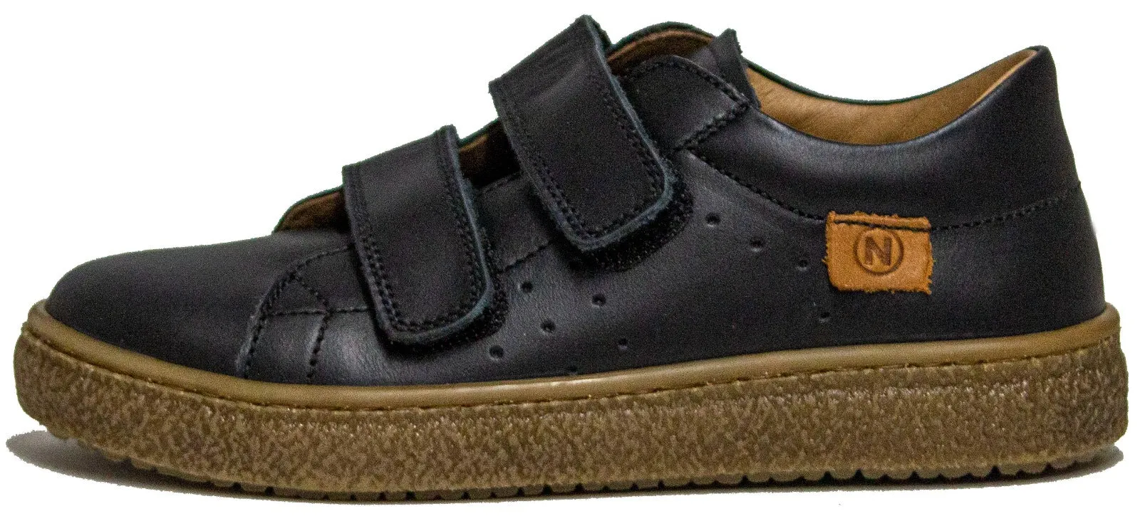 Naturino Carex Black Boys Casual Shoes