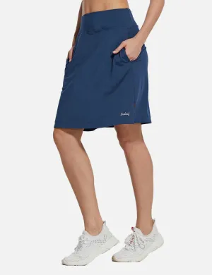 New Baleaf Laureate UPF50  Knee-Length Skort in Navy, sz M