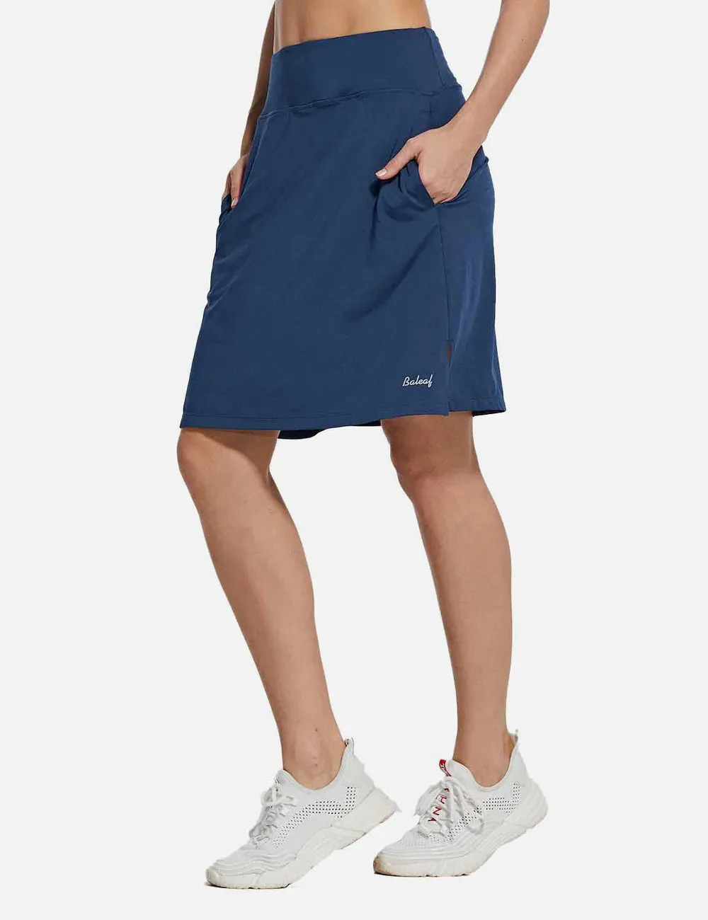 New Baleaf Laureate UPF50  Knee-Length Skort in Navy, sz M