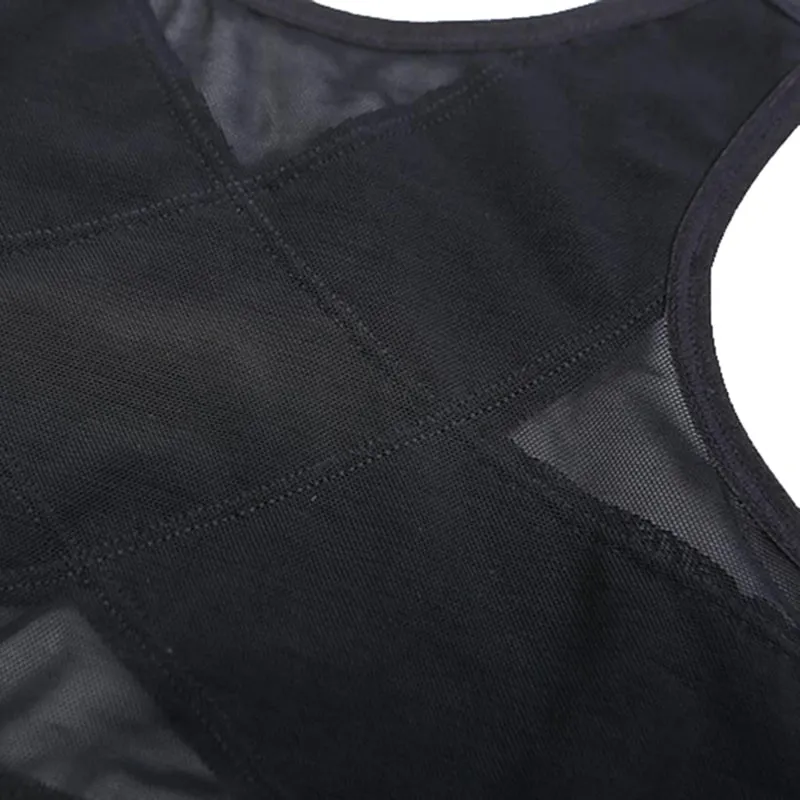 New Lift-Up Cross Back Breathable Sports Support Fitness Vest Bras