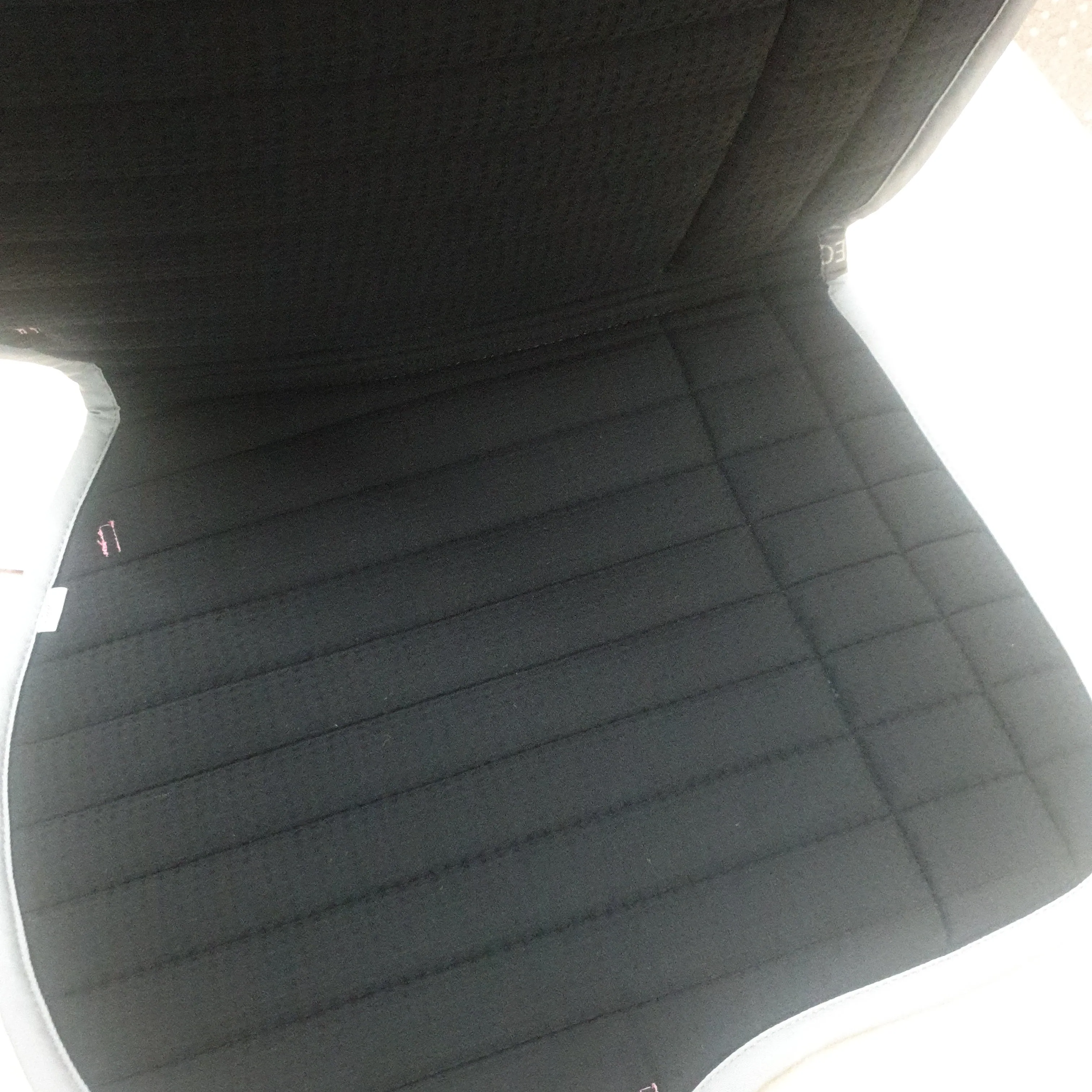New QHP pony size pink saddle cloth with grey trim FREE POSTAGE 🟢