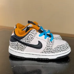 Nike Dunk Low Pro Sb Electric Pack Safari HF7840-001 Toddler Baby Boy Size 7C