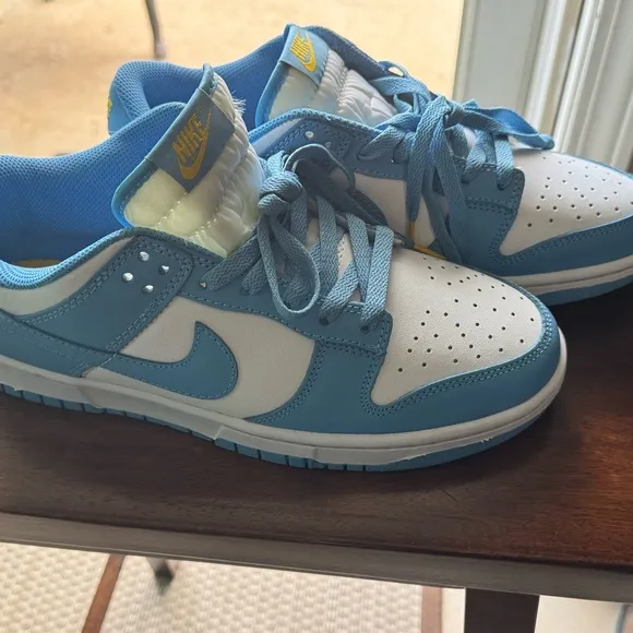 Nike Kids Blue and White Sneakers
