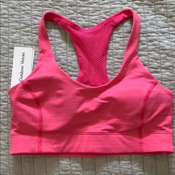 NWT! Outdoor Voices Doing Things Bra