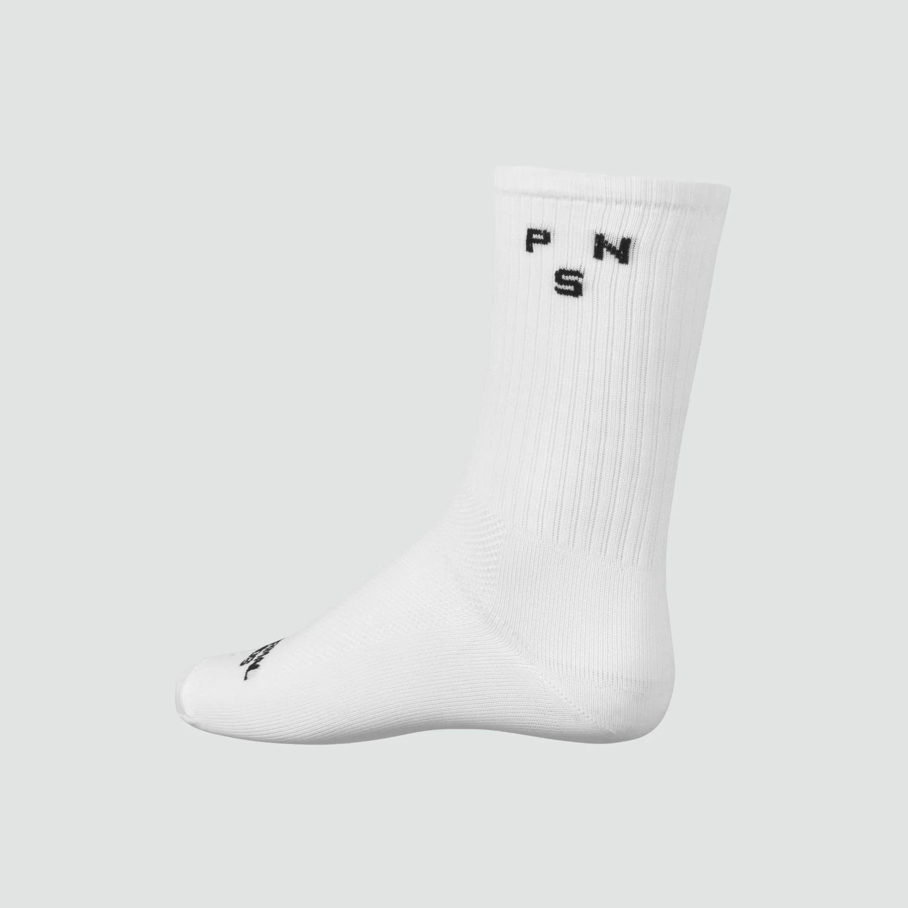 Off-Race Ribbed Socks - White