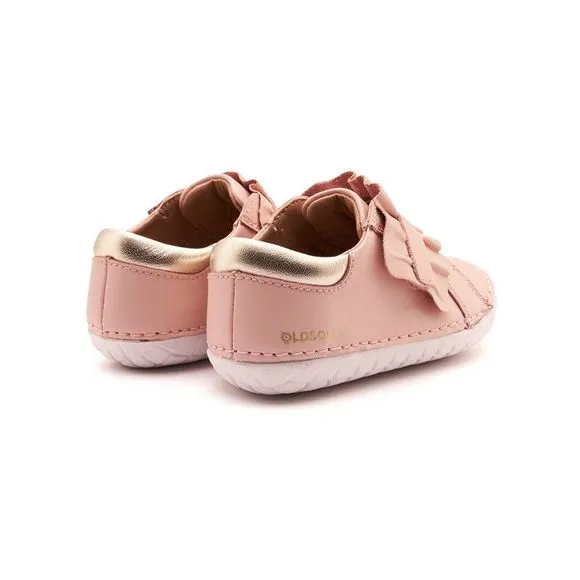 Old Soles Frilly Pave Leather Sneaker, Pink