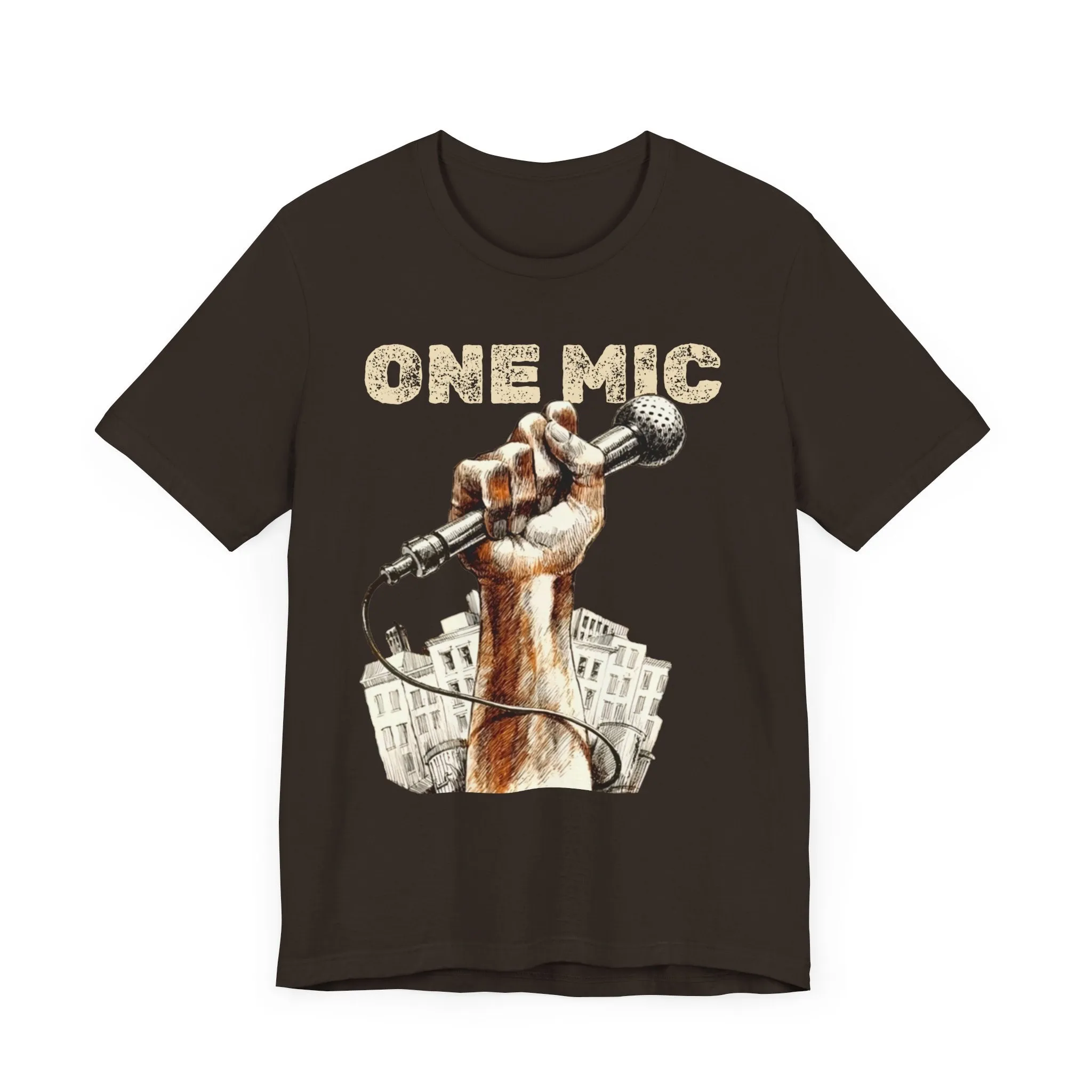 One Mic: Unisex Jersey Tee