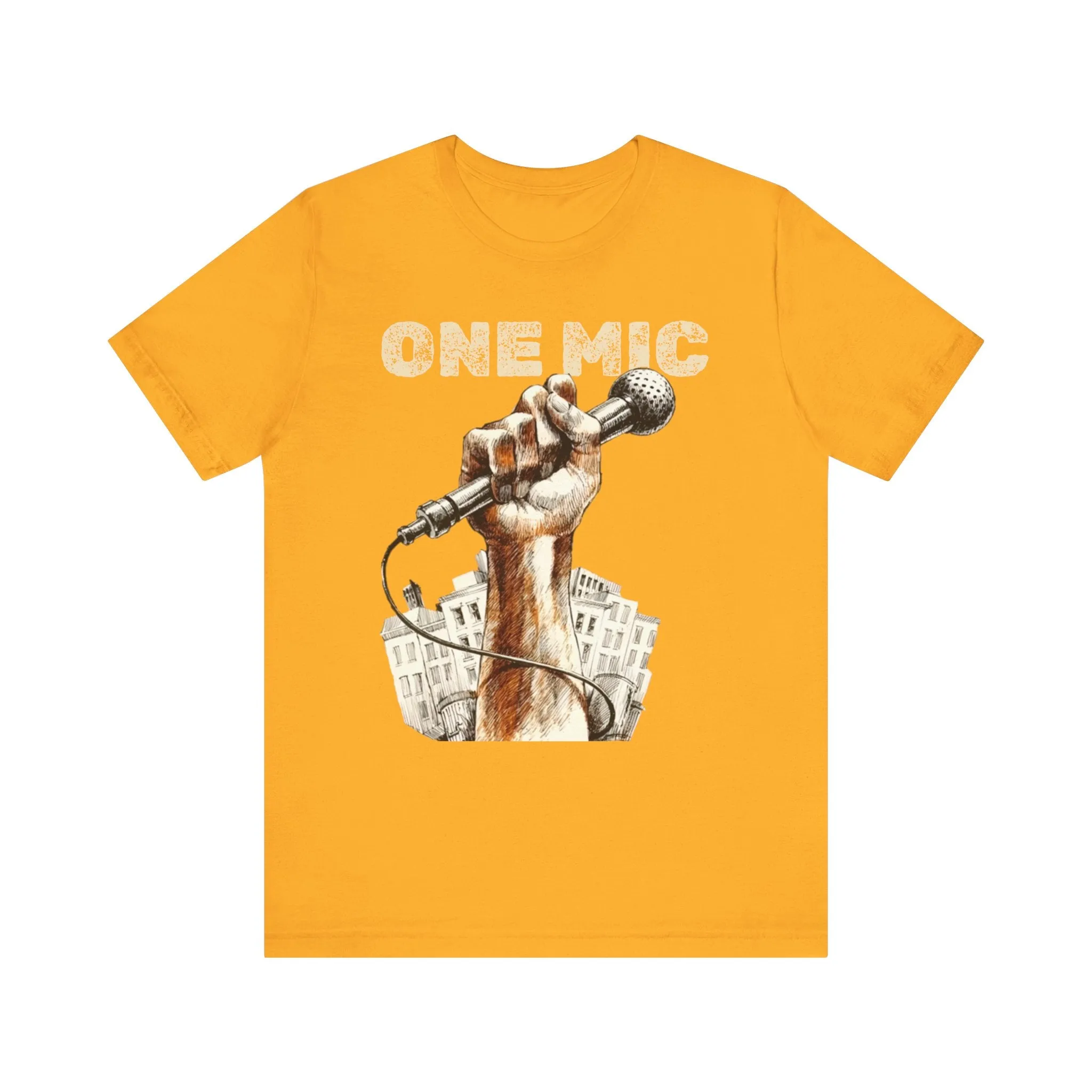 One Mic: Unisex Jersey Tee