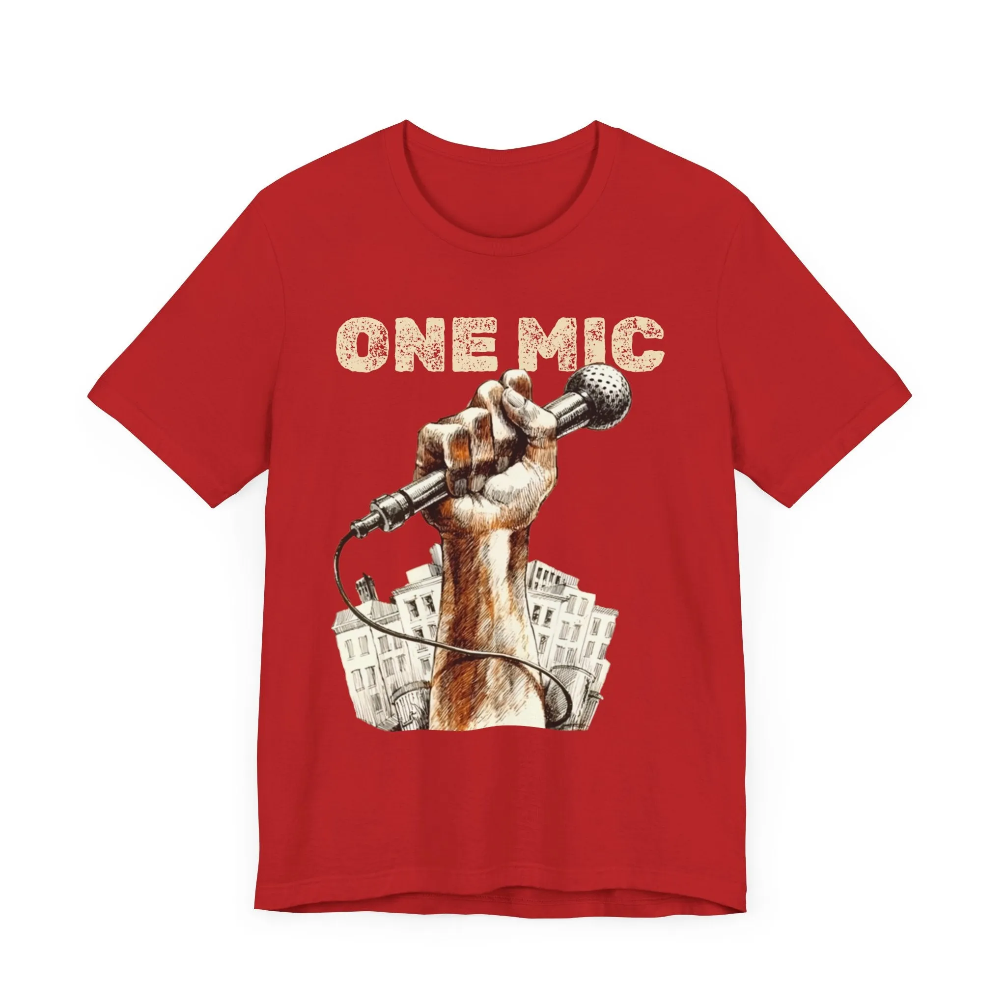 One Mic: Unisex Jersey Tee