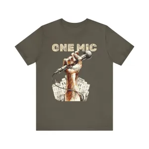 One Mic: Unisex Jersey Tee