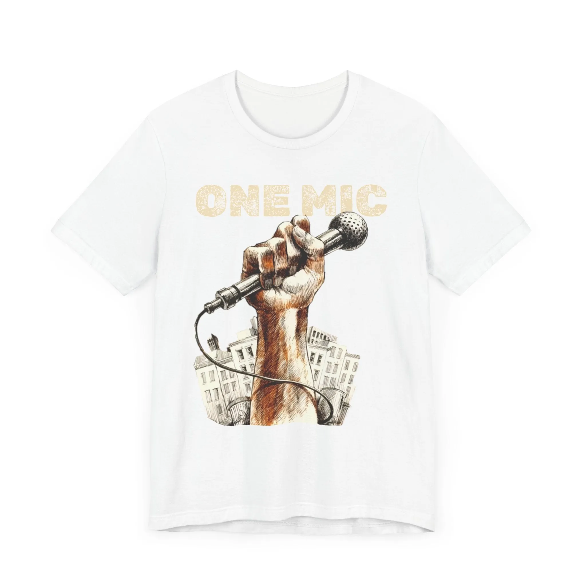 One Mic: Unisex Jersey Tee