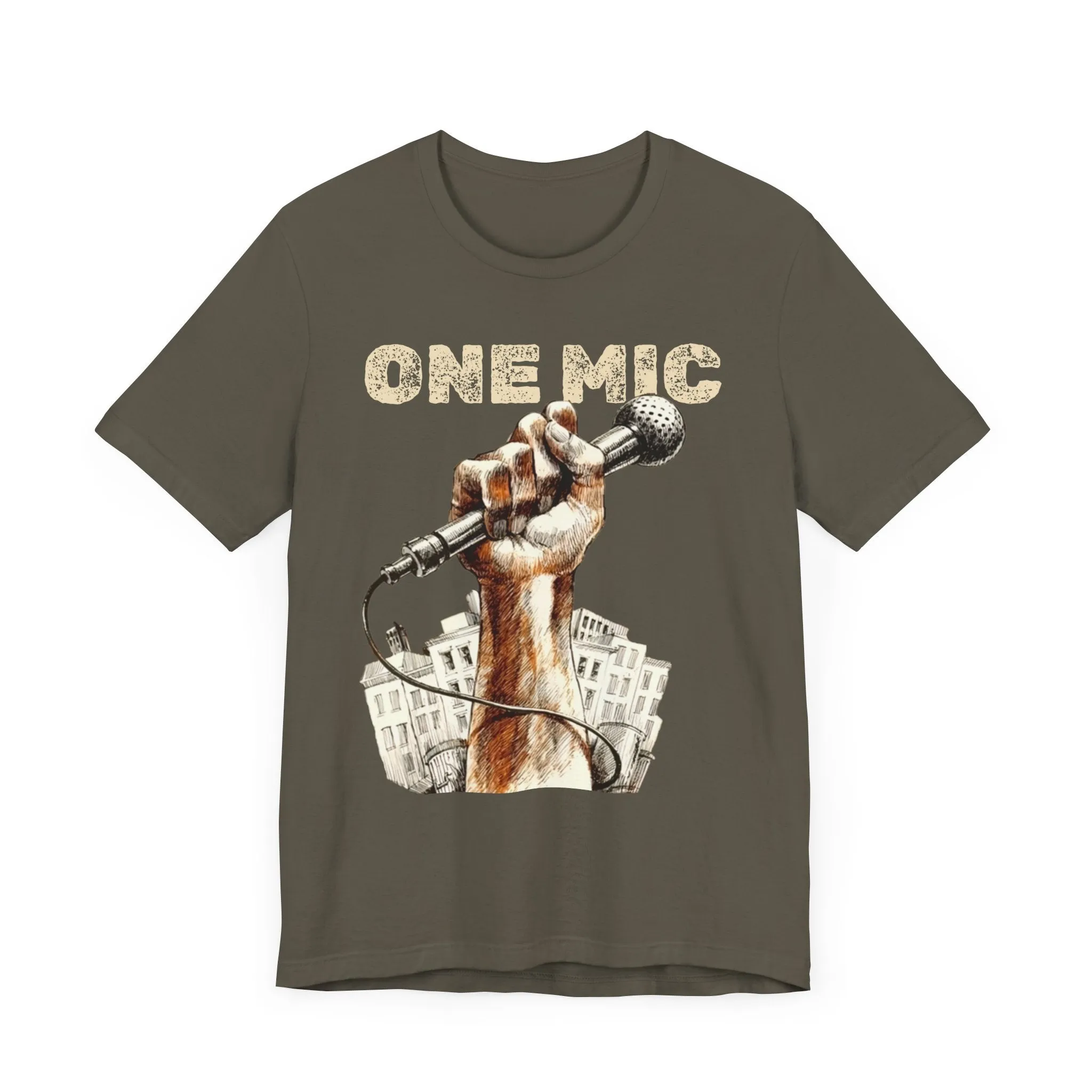 One Mic: Unisex Jersey Tee