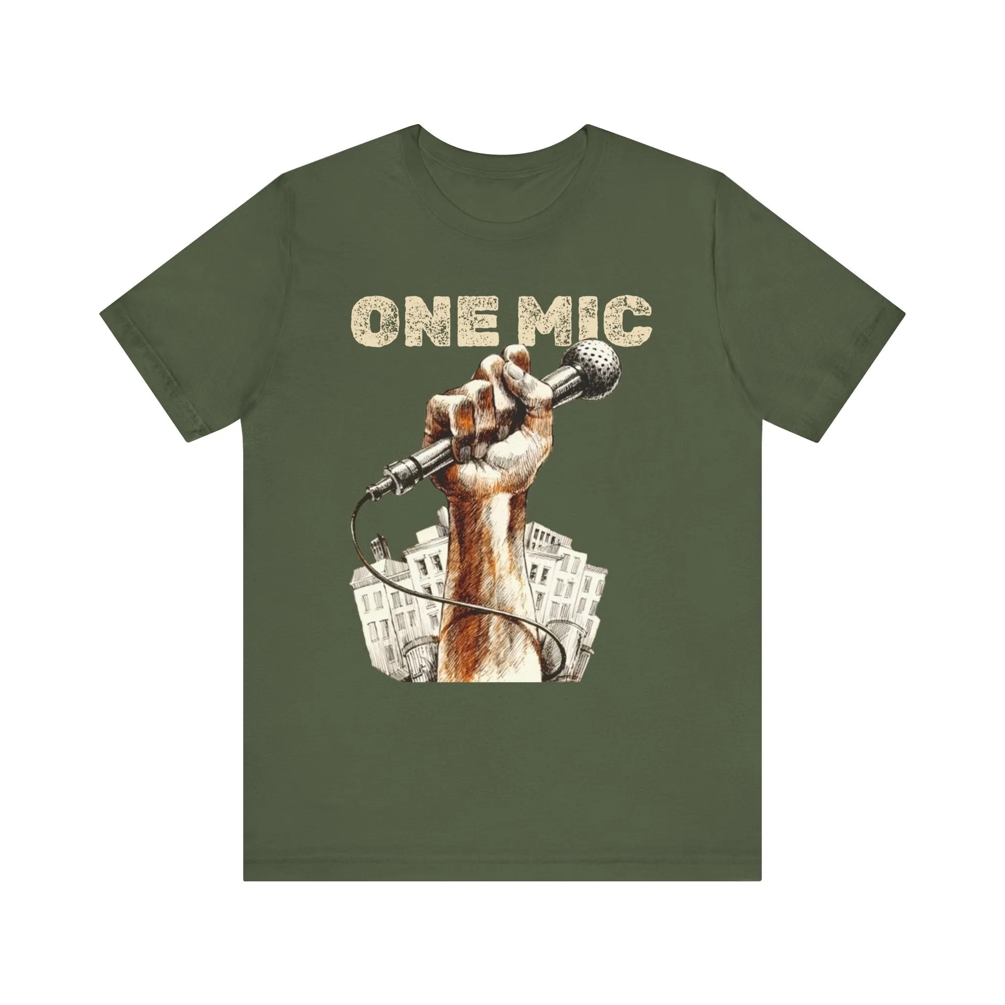 One Mic: Unisex Jersey Tee