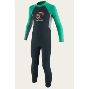 O'NEILL TODDLER REACTOR-2 2MM BACK ZIP SLATE/COOL GREY