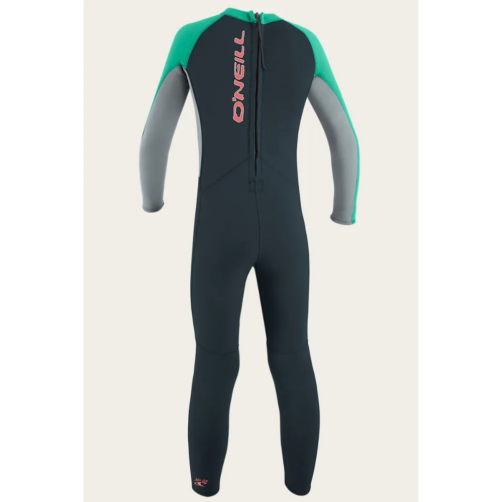 O'NEILL TODDLER REACTOR-2 2MM BACK ZIP SLATE/COOL GREY