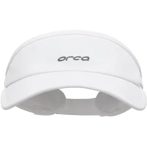 Orca Unisex Running Visor - White