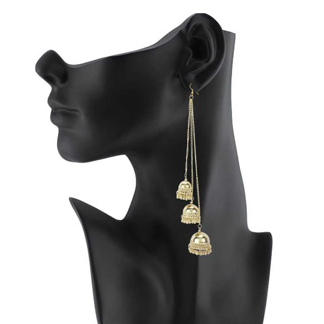 Pack of 2 Square Mirror and Kashmiri Jhumki