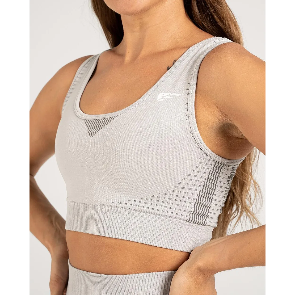 Palmfit Balance Seamless Sports Bra, Space Grey