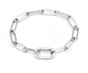 Paperclip Lightweight Link Steel Bracelet