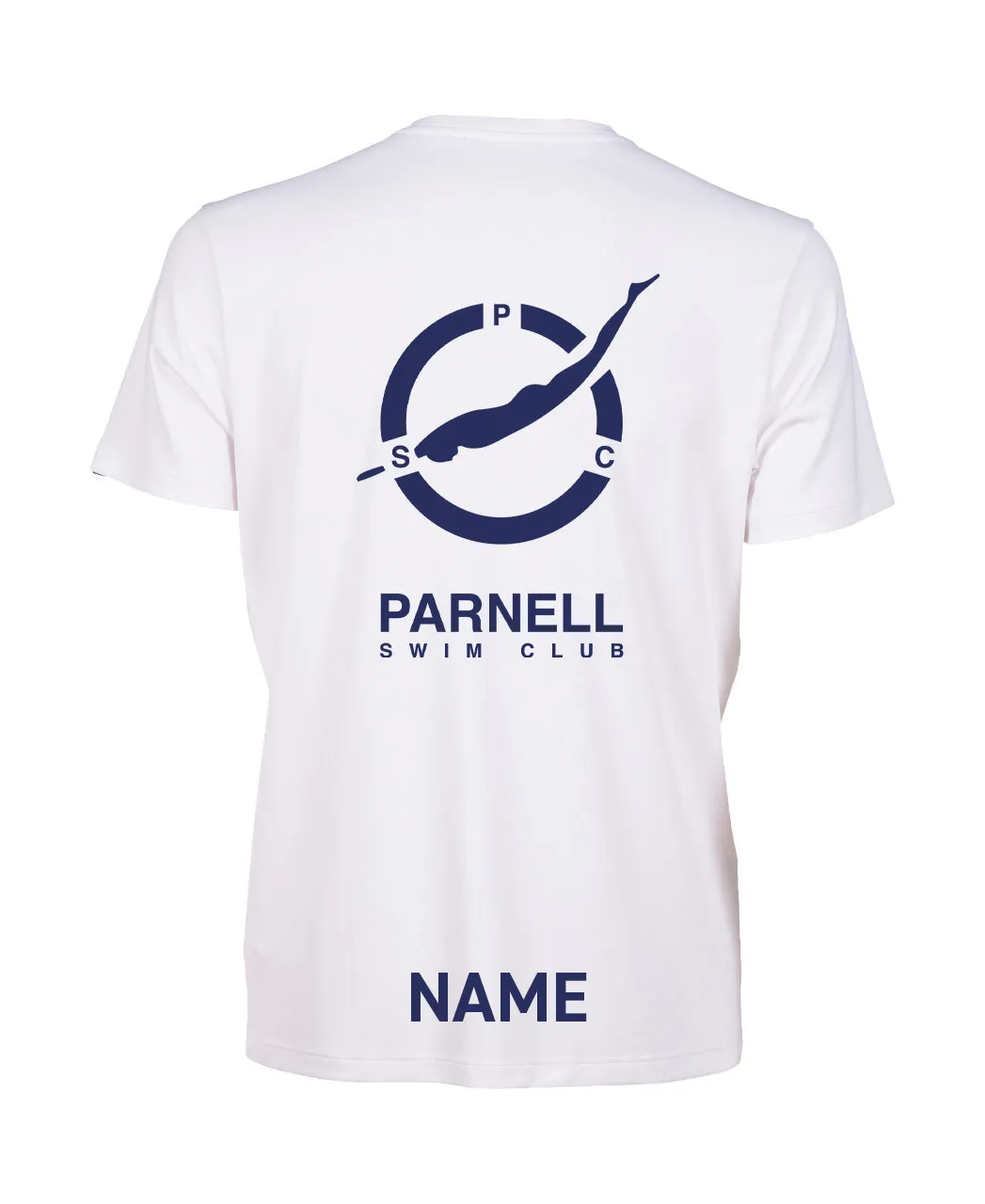 Parnell Unisex Panel T-Shirt - White
