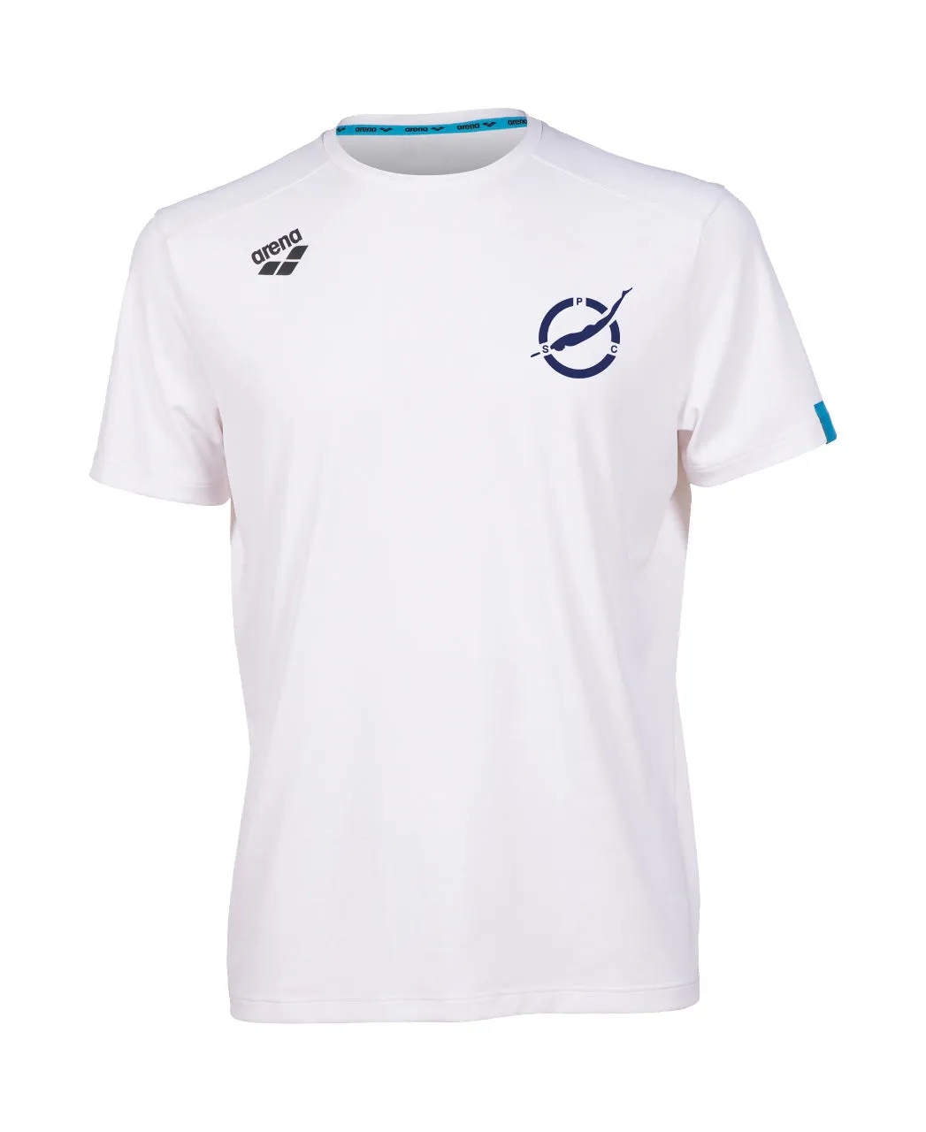 Parnell Unisex Panel T-Shirt - White