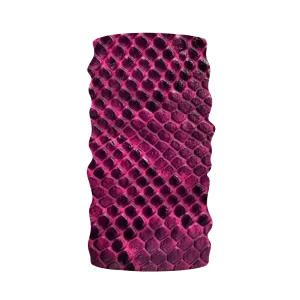Pink Viper Snake Skin Print Neck Warmer Morf Scarf