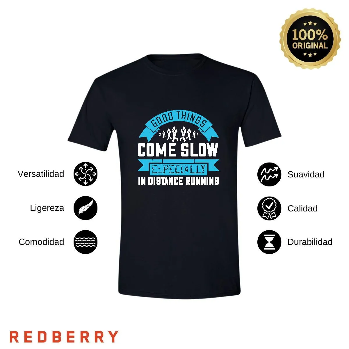Playera Hombre Running Correr Maratón RN1007