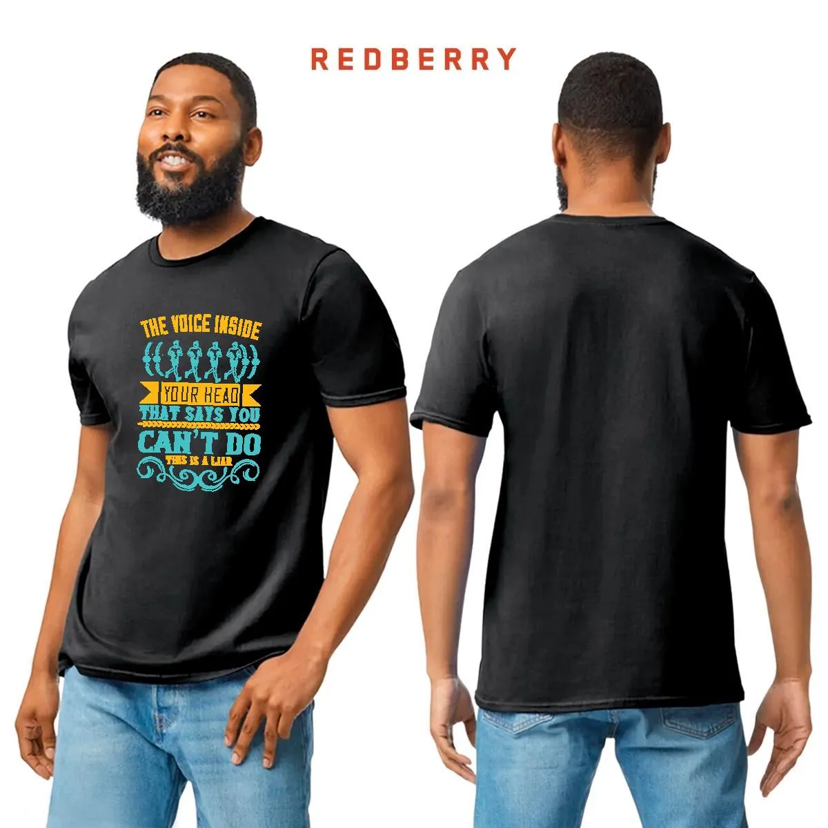 Playera Hombre Running Correr Maratón RN1040