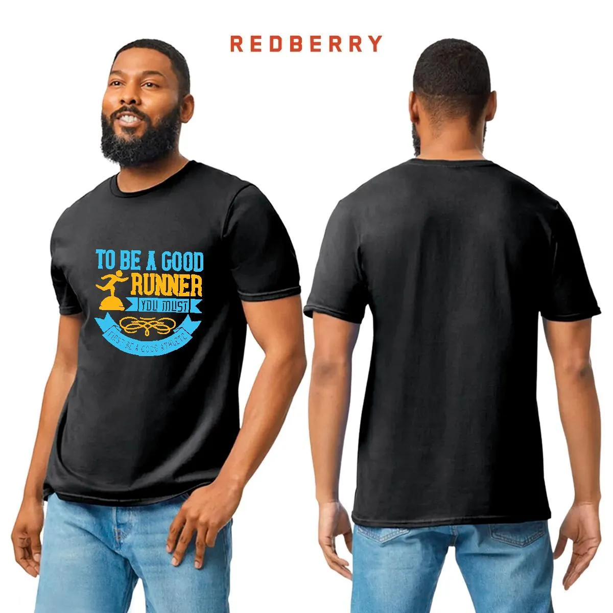 Playera Hombre Running Correr Maratón RN1044