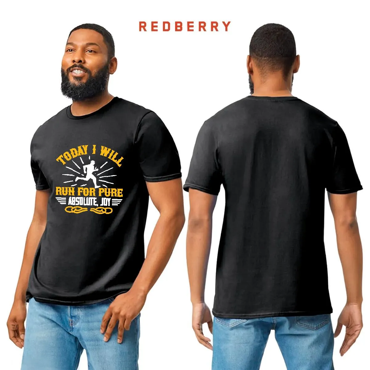 Playera Hombre Running Correr Maratón RN1046