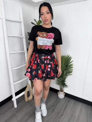 Playful Floral Skirt (C93)