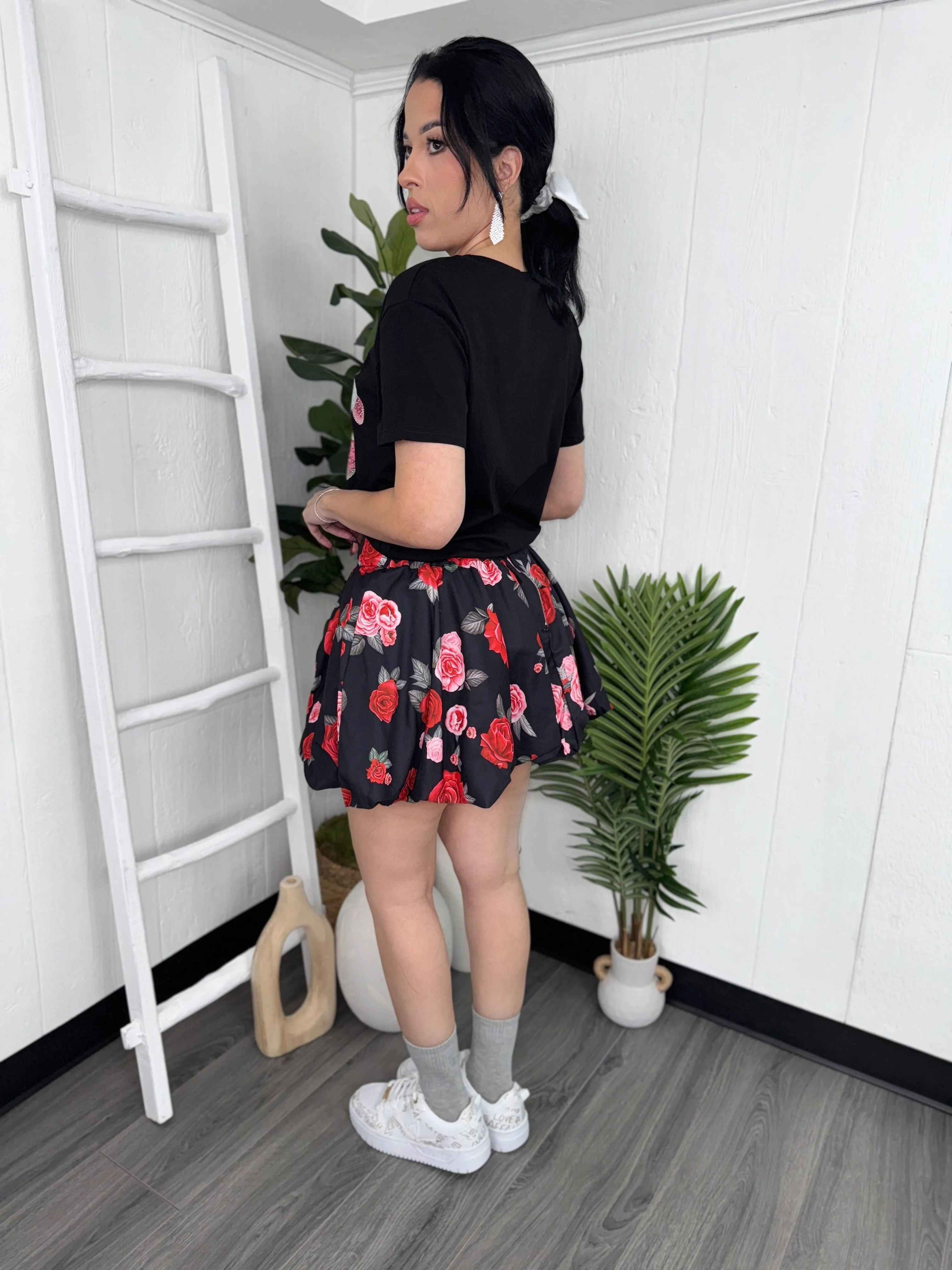 Playful Floral Skirt (C93)