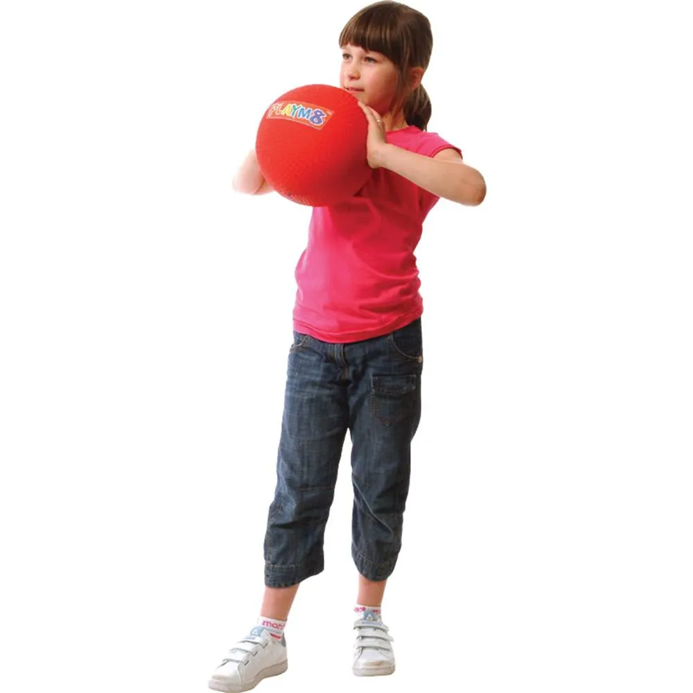Playm8 (Set Of 6) 20cm Playground Balls