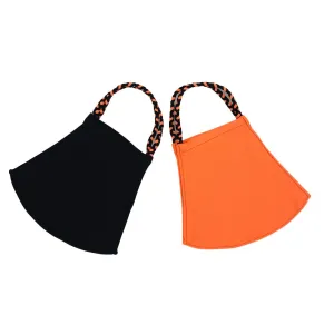 Pom Masks by Pomchies - Solid New Orange / Solid Black