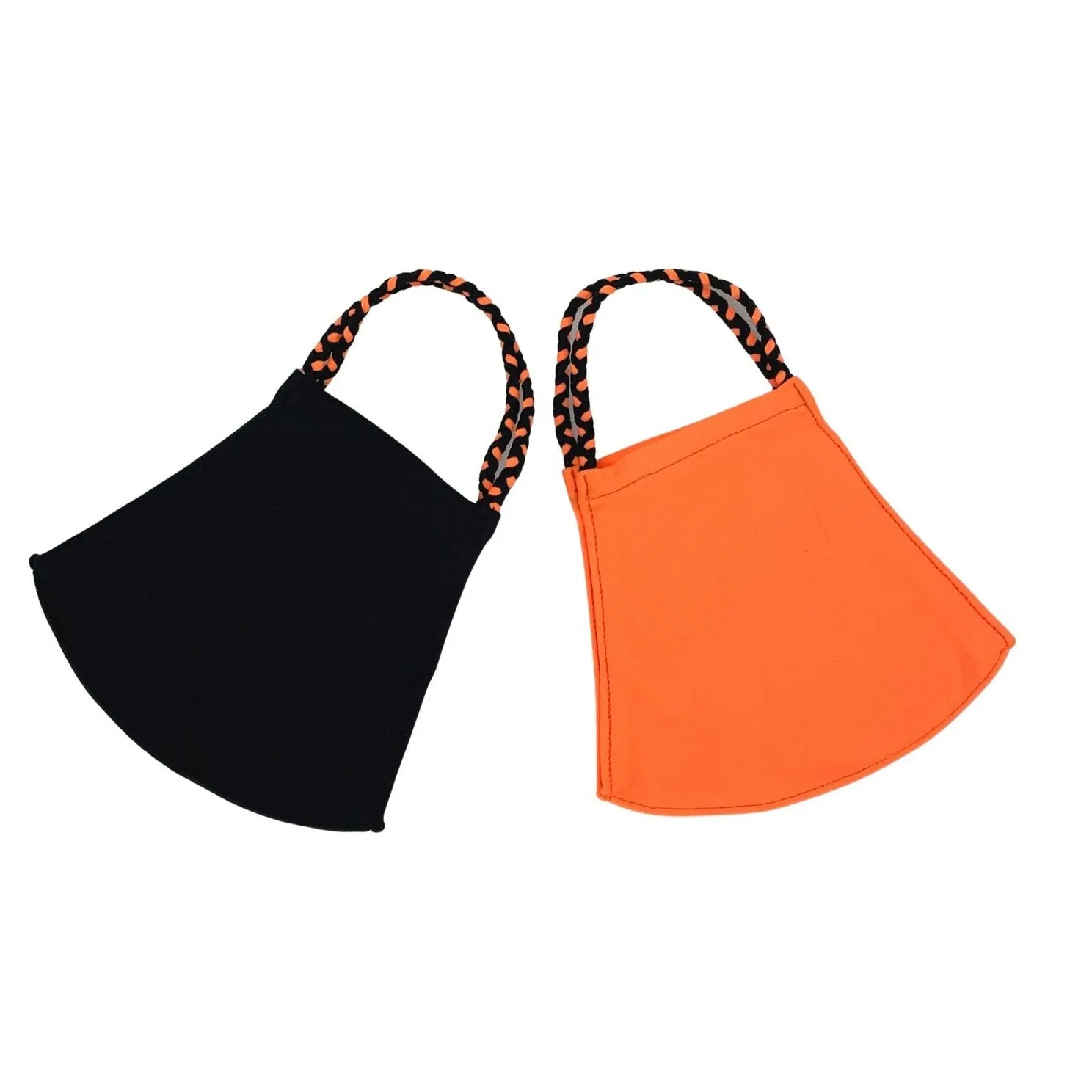 Pom Masks by Pomchies - Solid New Orange / Solid Black