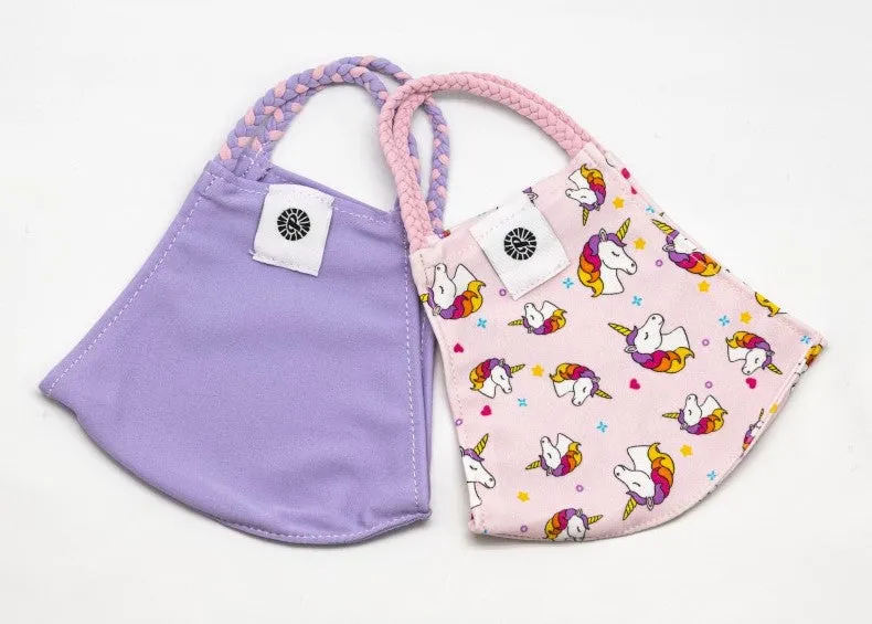 Pom Masks by Pomchies - Unicorn / Solid Lilac