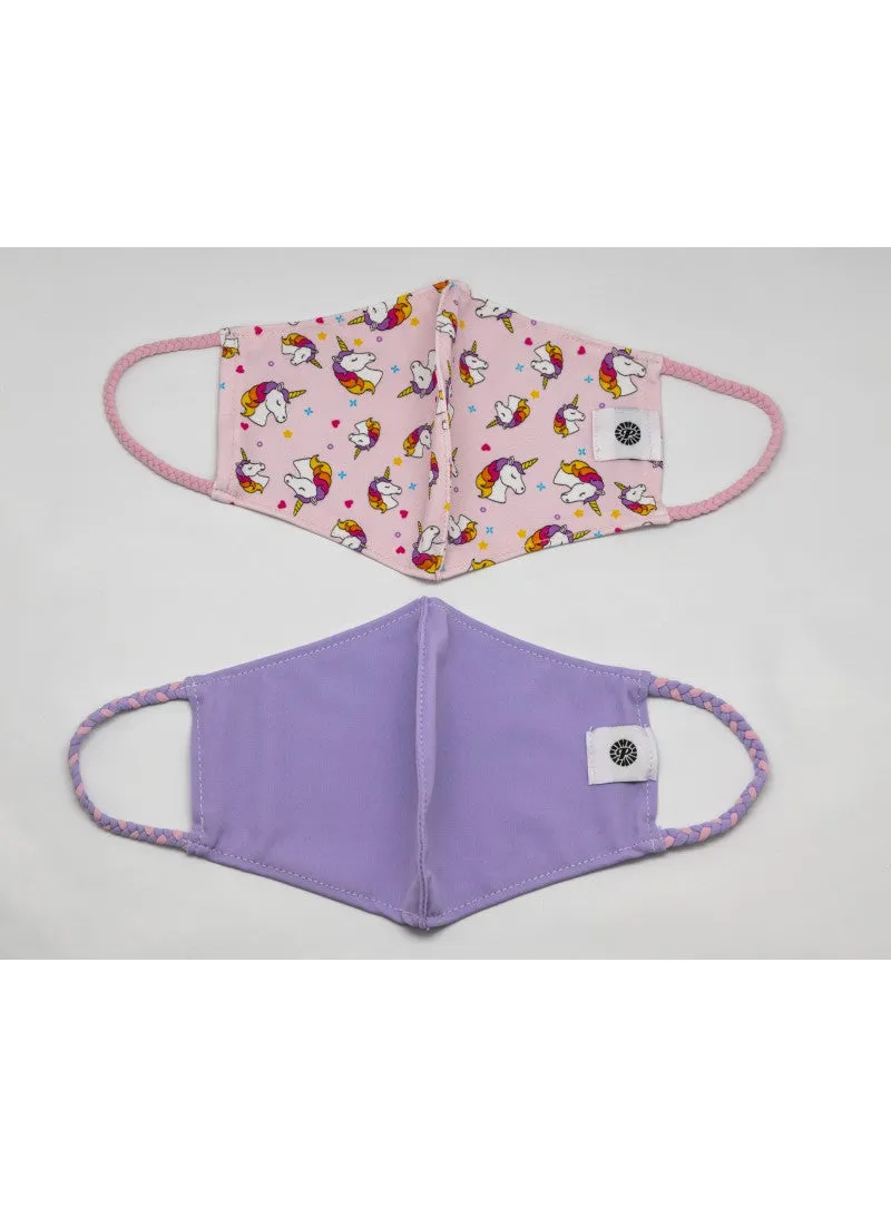 Pom Masks by Pomchies - Unicorn / Solid Lilac