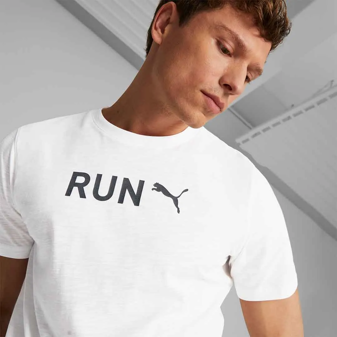 Puma Men Graphic Tee Run  | 52420202