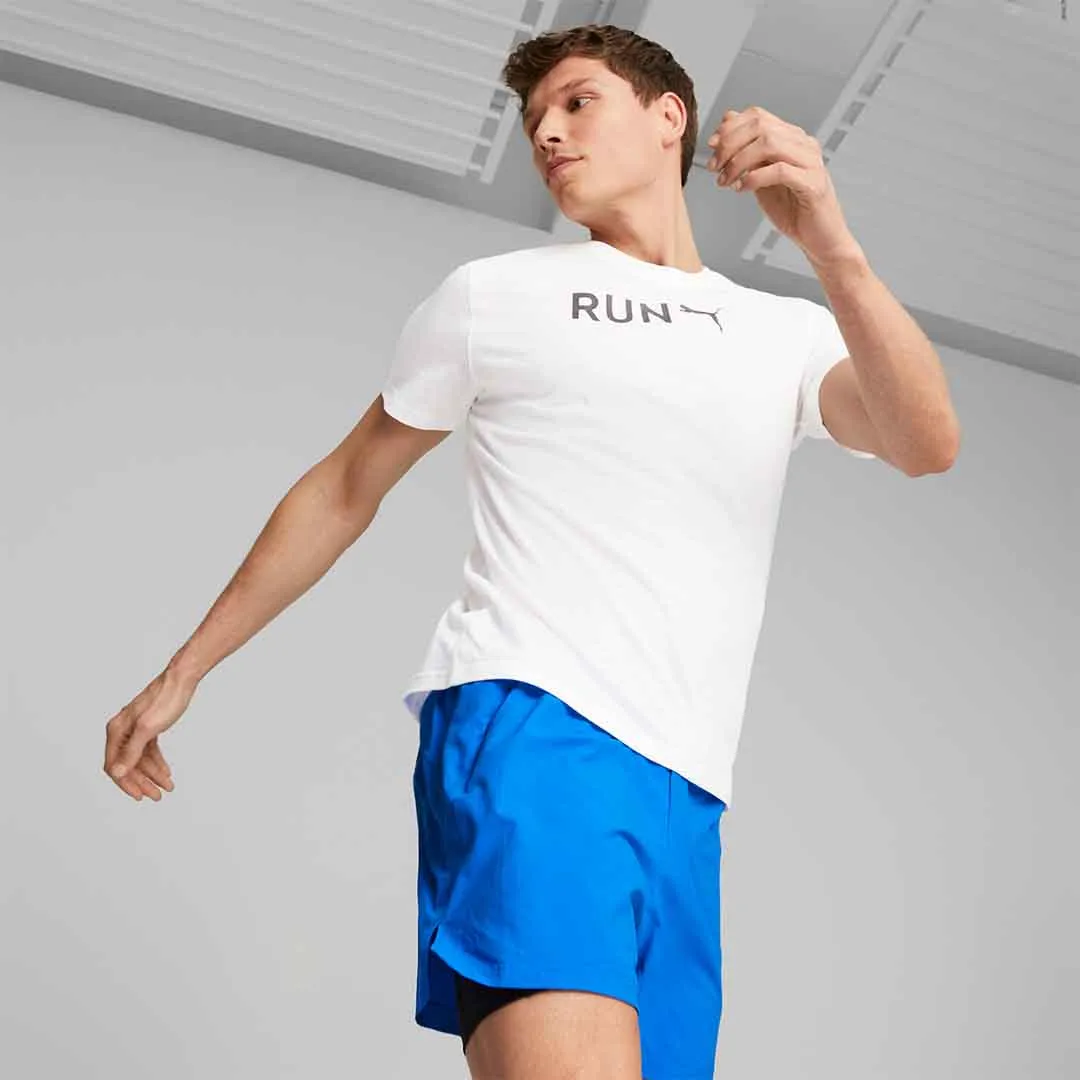 Puma Men Graphic Tee Run  | 52420202