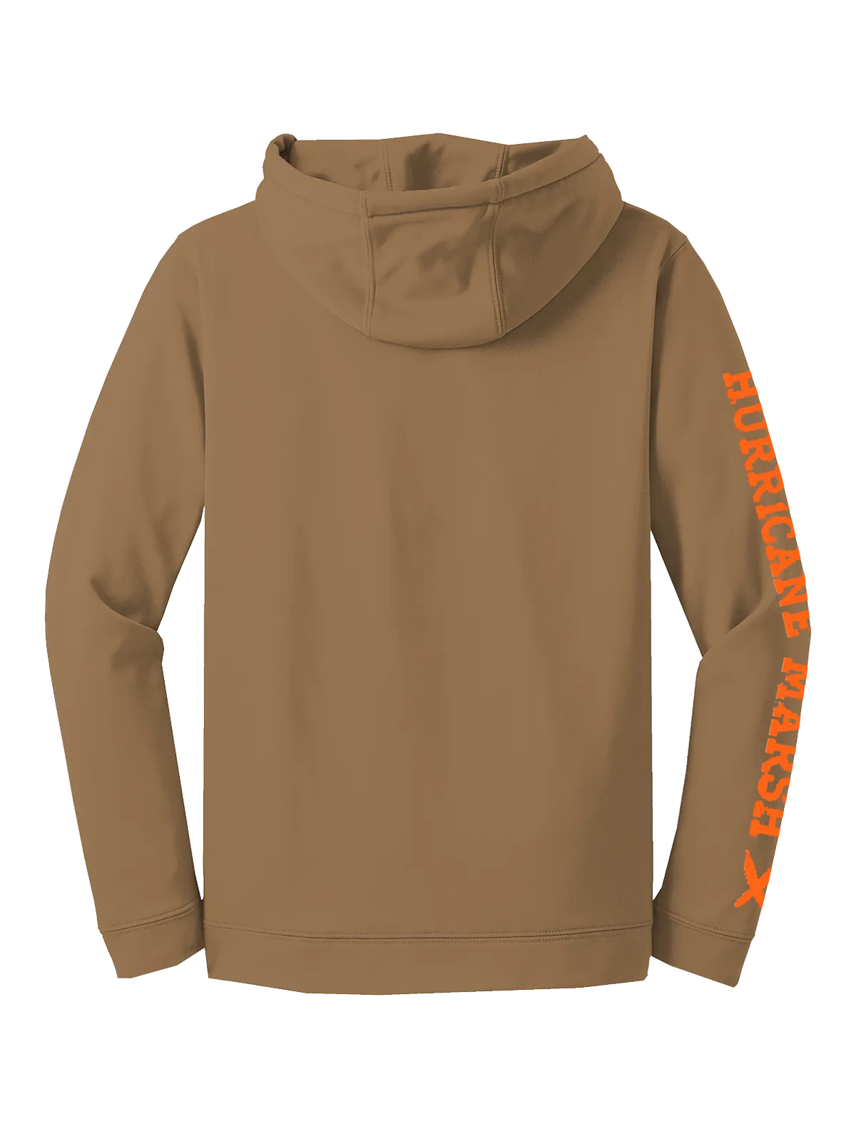Red Leg Woodland Brown Performance Hoodie