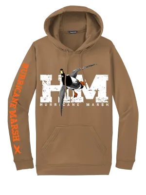 Red Leg Woodland Brown Performance Hoodie
