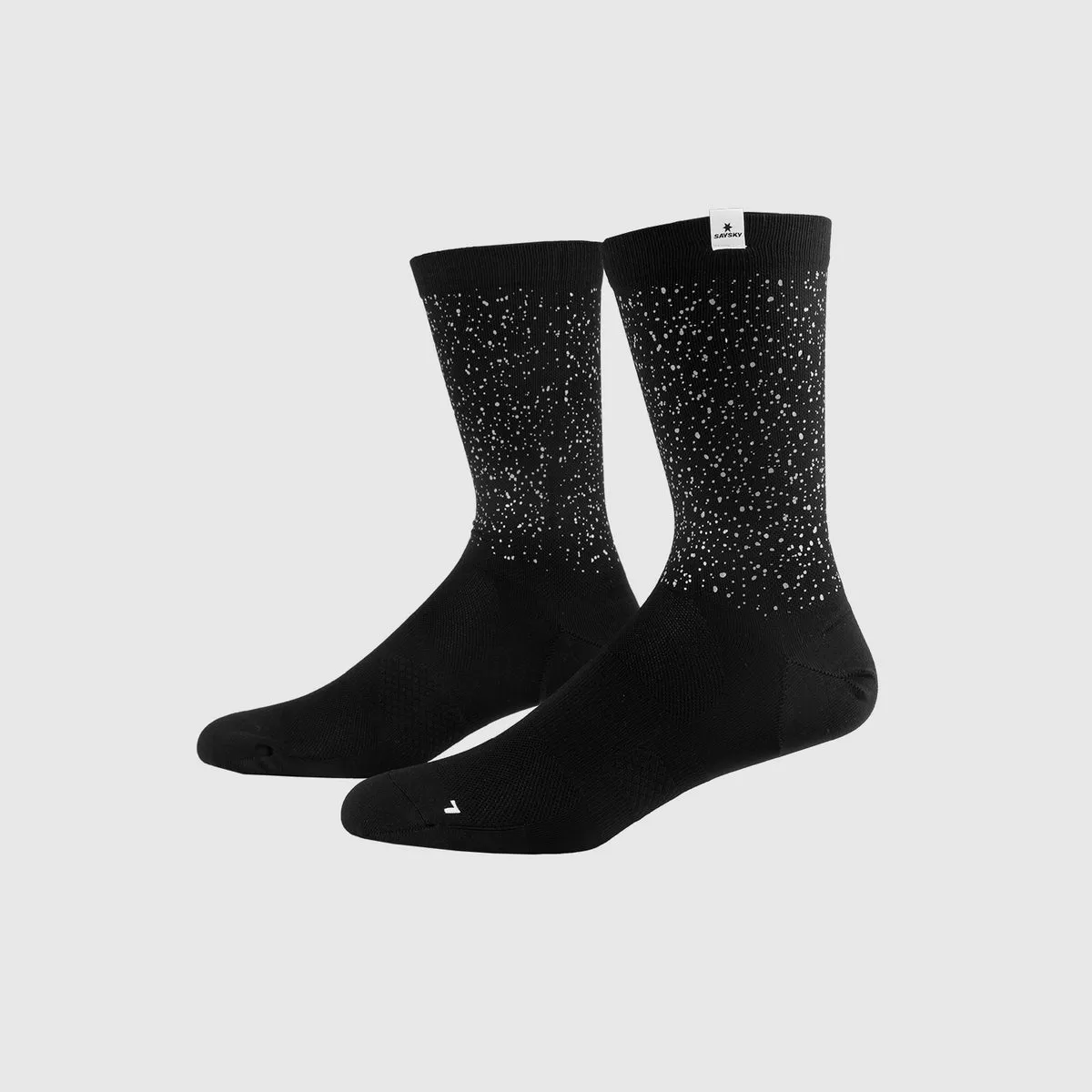 Reflective High Combat Socks - Black
