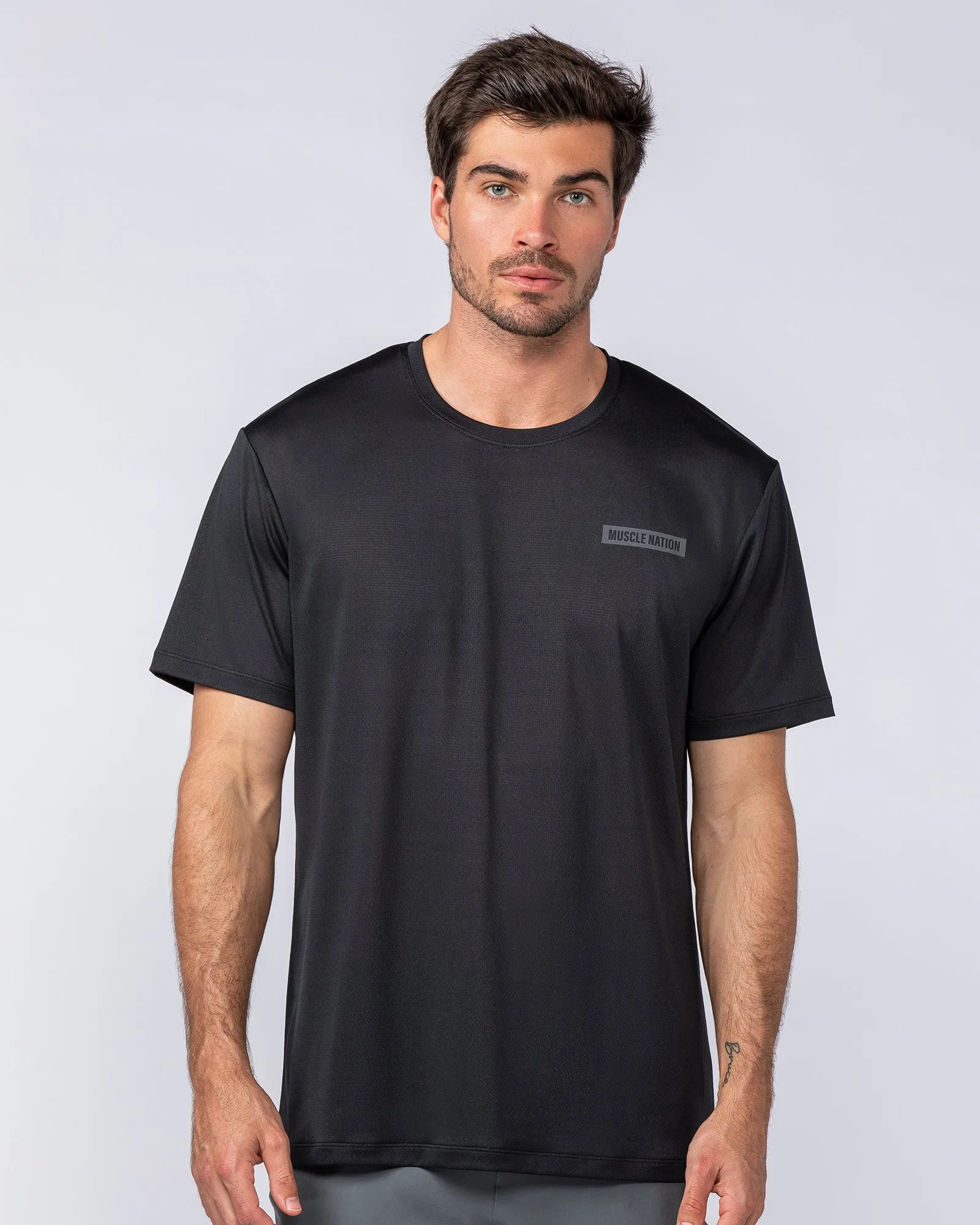 Relaxed Active Tee - Black