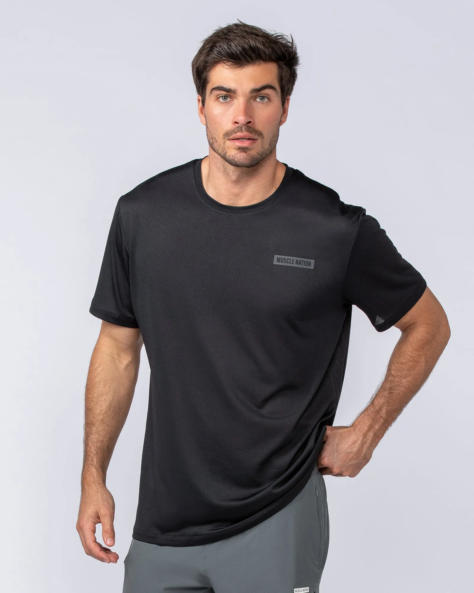 Relaxed Active Tee - Black