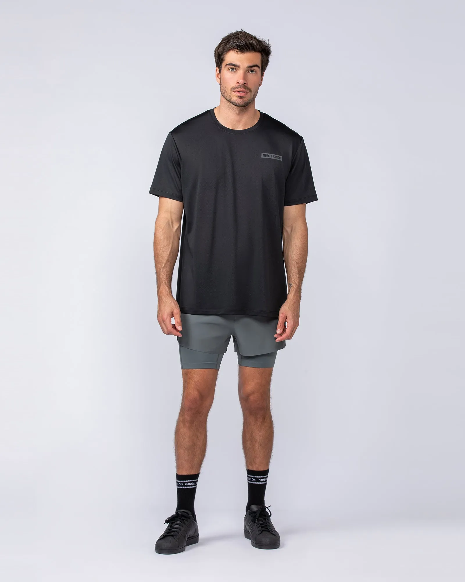 Relaxed Active Tee - Black
