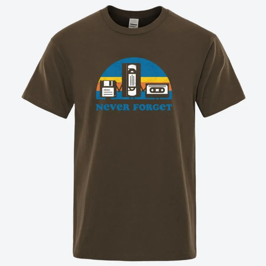 Retro Media Graphic T-Shirts